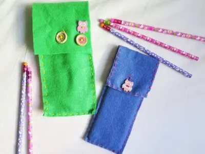 Create a Stylish Pencil Pouch at Home