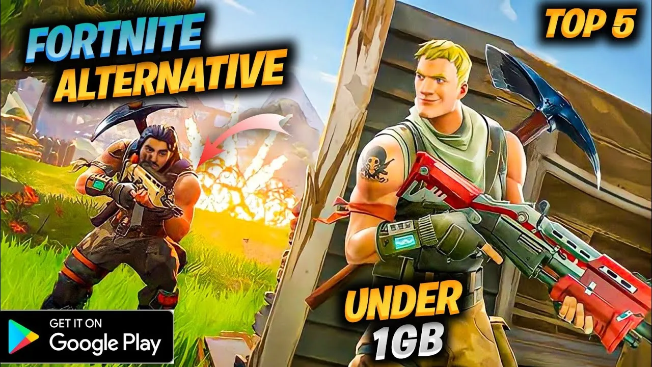 Top 5 Fortnite Alternative Games For Android 2023  Best Games Like
