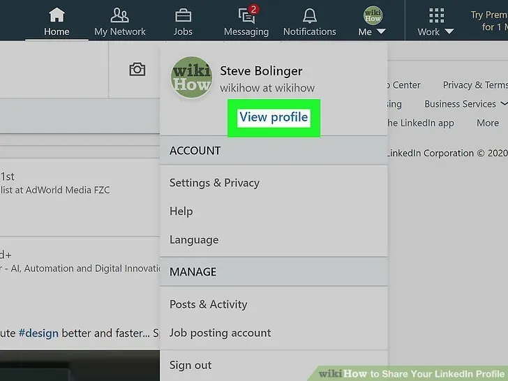 Easy Ways to Share Your LinkedIn Profile 14 Steps with Pictures