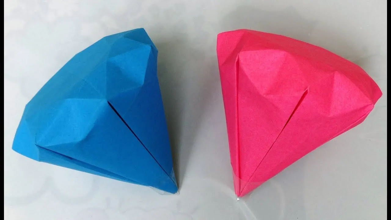 Paper Diamond Origami