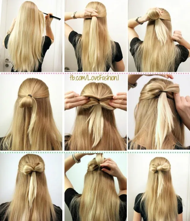 How to Make a Bow Hairstyle: A Quick and Easy Tutorial on Dailymotion