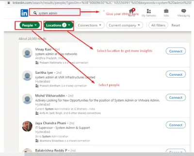 How to Search for People on LinkedIn: Tips for Finding People Using LinkedIn’s Search Features