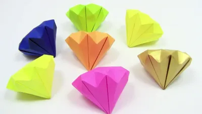 Craft a Stunning Origami Diamond: Step-by-Step on Dailymotion