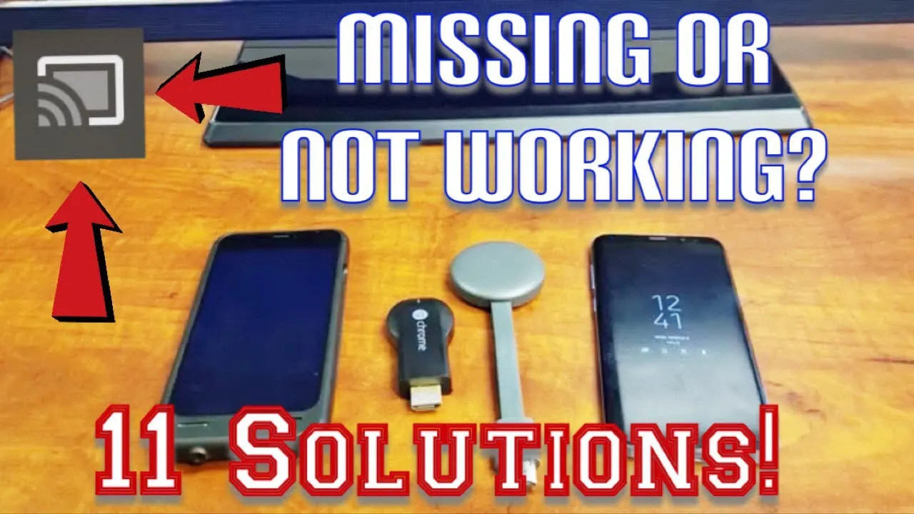 2019 Chromecast Cast Button Icon Missing or Not Working  FIXED 11 