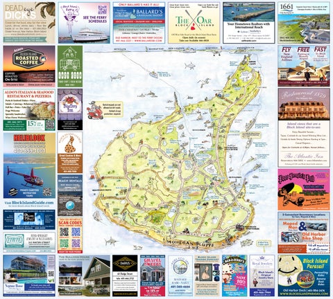 Top Tourist Attraction And Places Map Of Block Island USA Tourist 67f3fa49d13f9