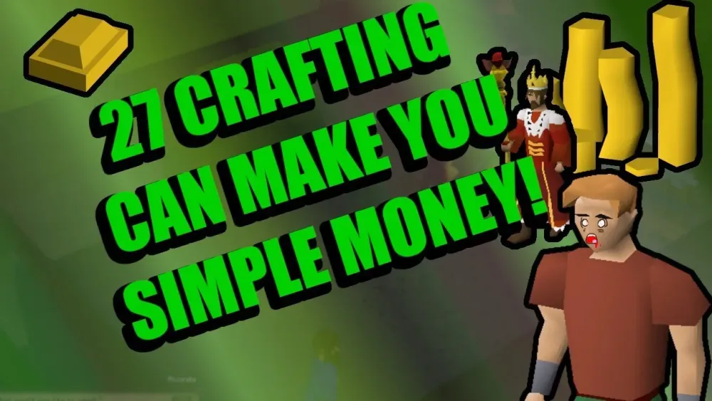 OSRS P2PF2P AFK CRAFTING MONEY MAKING METHOD 2020  YouTube