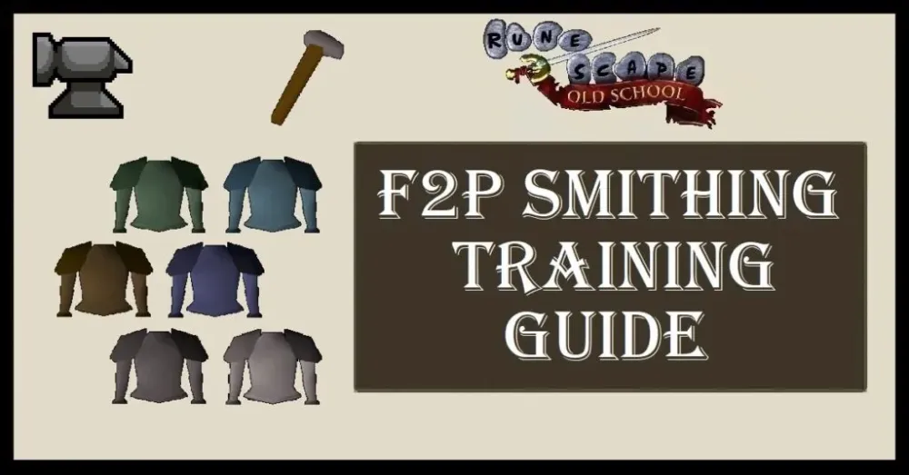 OSRS F2P Smithing Training Guide  Freetoplay