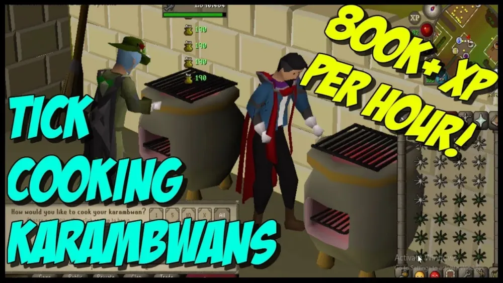 How to Cook Raw Karambwan in OSRS: A Comprehensive Guide