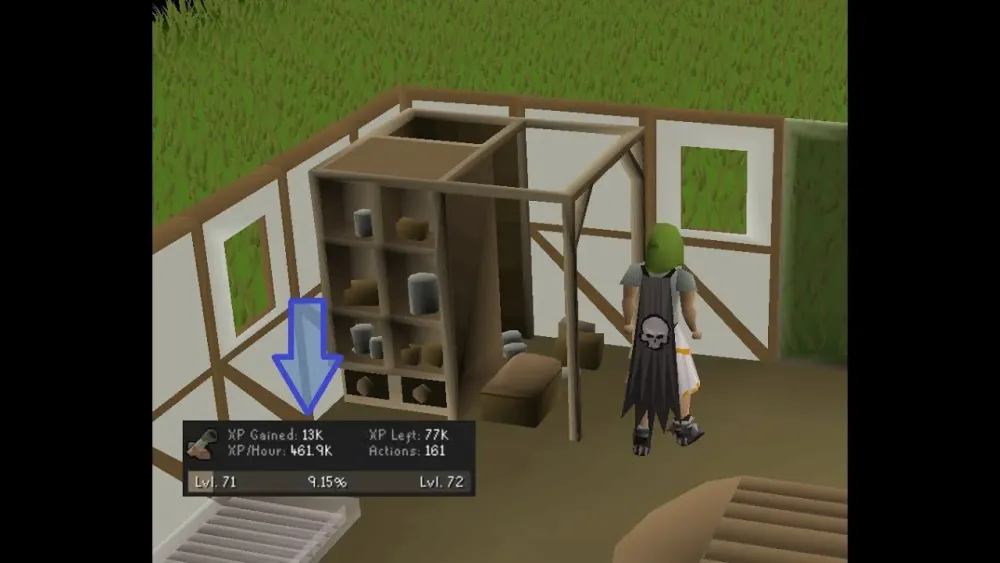 OSRS Construction Oak Larders  450k XPHR   YouTube