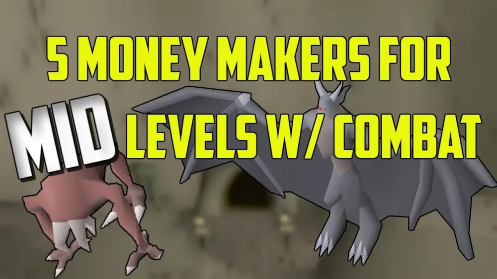 OSRS  Top 5 Combat Money Making Methods For Mid Level Accounts 3 