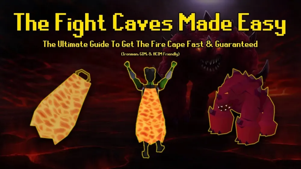 OSRS  The Fight Caves Made Easy  Ironman Friendly and Extremely In 