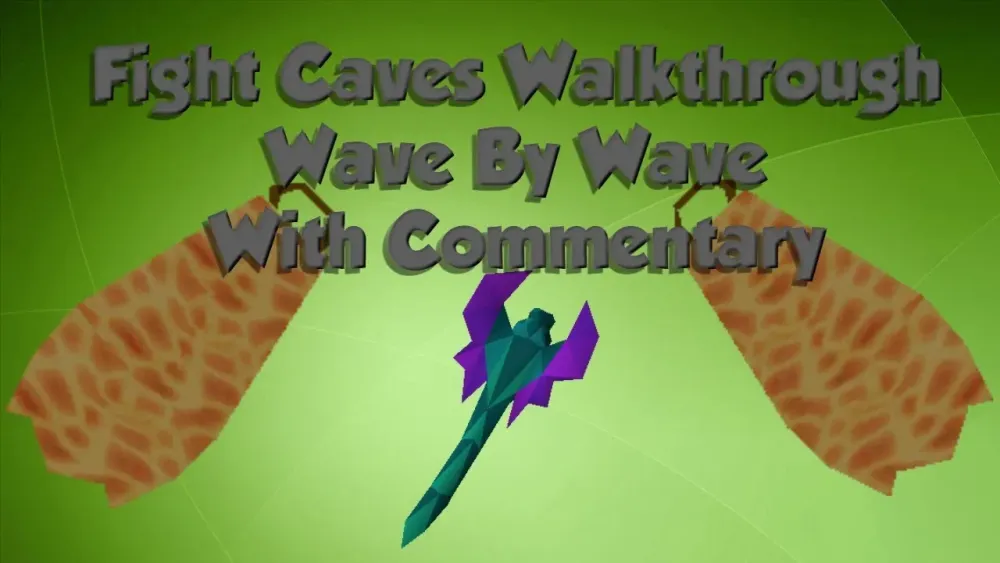 OSRS Fight Caves Guide  Wave By Wave  With Commentary  YouTube