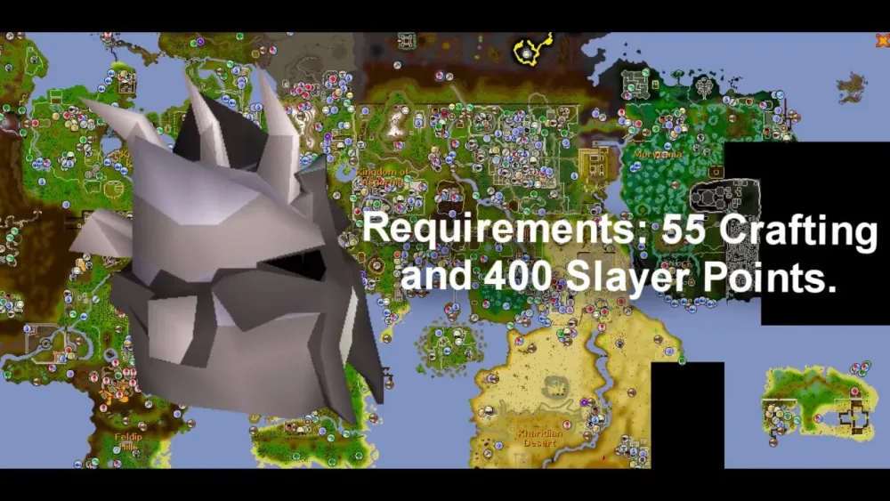 How to Make a Slayer Helm in OSRS