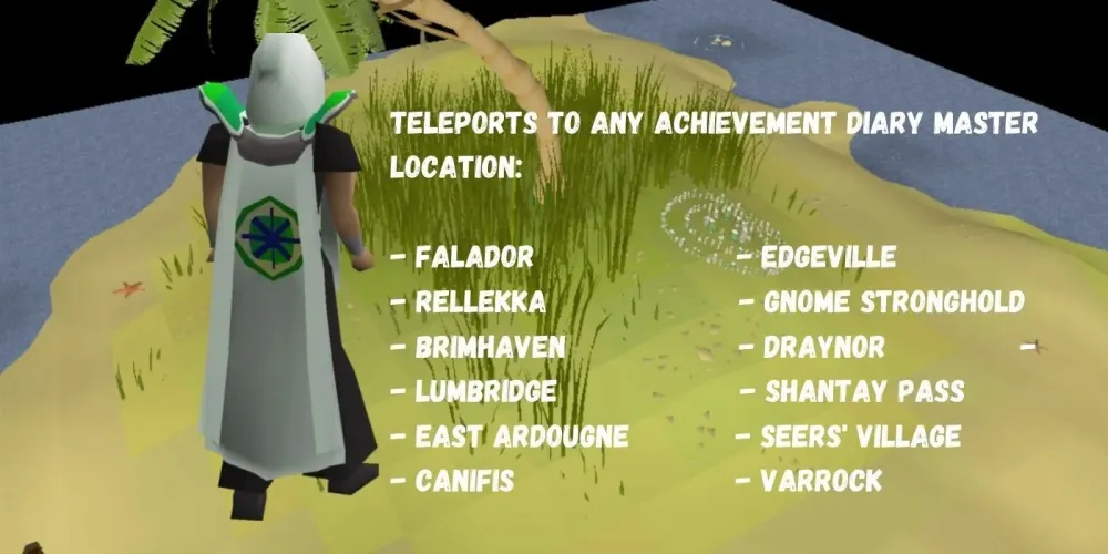 The Ultimate Guide to the OSRS Achievement Diary Cape