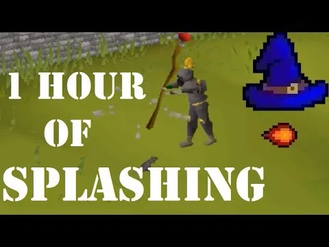 1 Hour of Splashing 6K  60K Magic XP  OSRS Magic Training Guide 