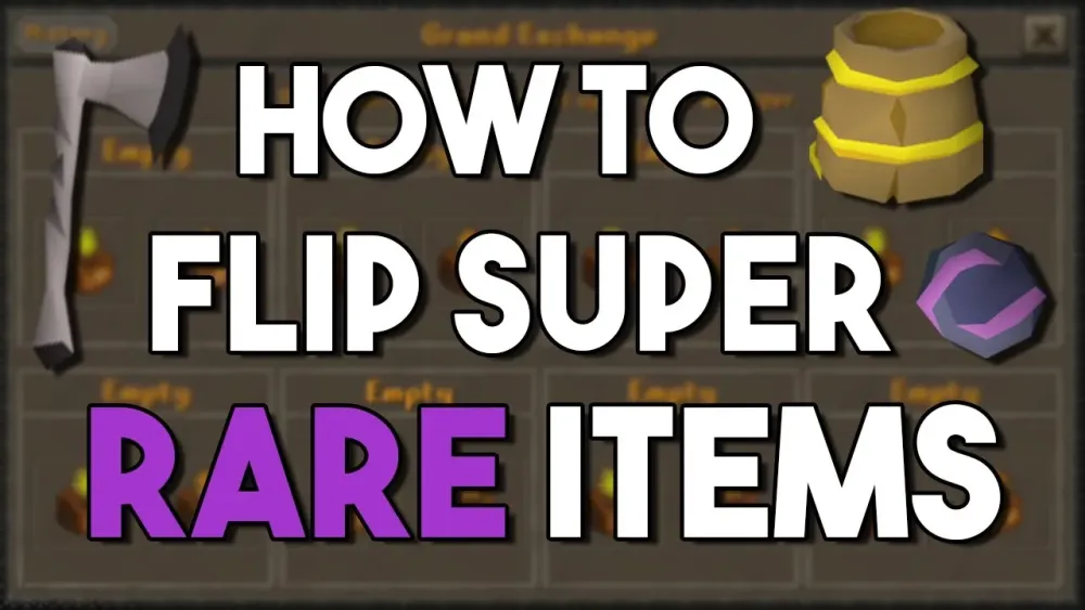 How to Flip Super Rare Items For Insane Overnight Profits  An Advanced 