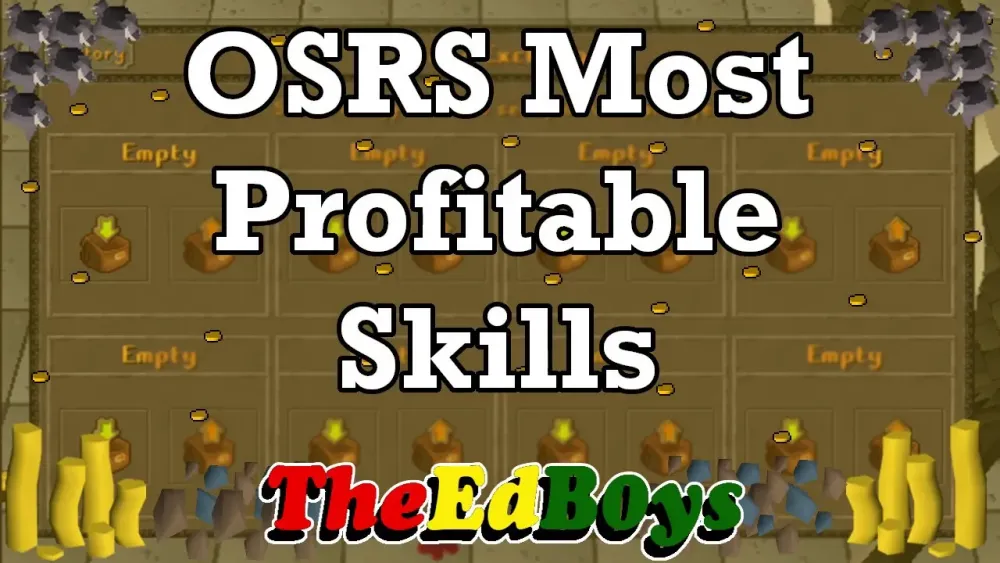 OSRS Most Profitable Skills  YouTube