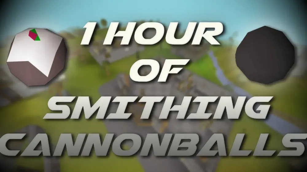 Smithing Cannonballs  Testing OSRS Wiki Money Making Methods  YouTube