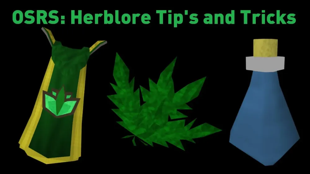 OSRS herblore tipsguideline  YouTube