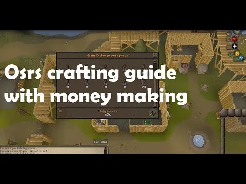 Osrs crafting guide ironman with money making  YouTube