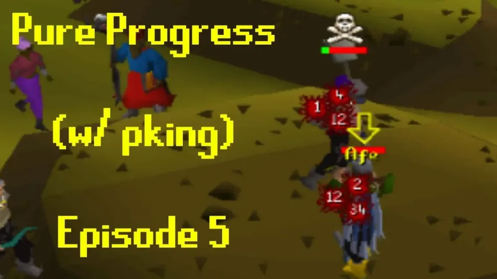 Pure Account Progress 5  OSRS  PKING FINALLY  YouTube