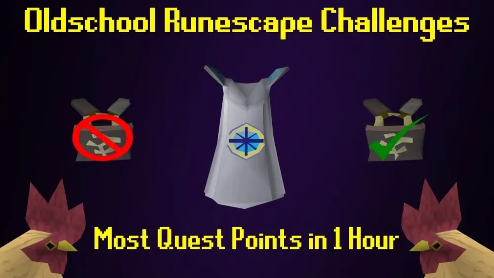 OSRS Challenges Most Quest Points in 1 Hour  Episode 60  YouTube