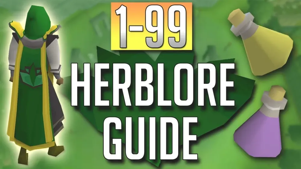 OSRS InDepth FULL 199 HERBLORE Guide Best Methods  YouTube