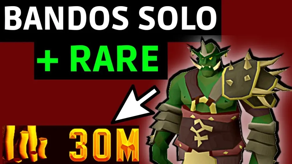 30M Rare Como Hacer BANDOS SOLO Gua Full Eficiente en RuneScape Old 