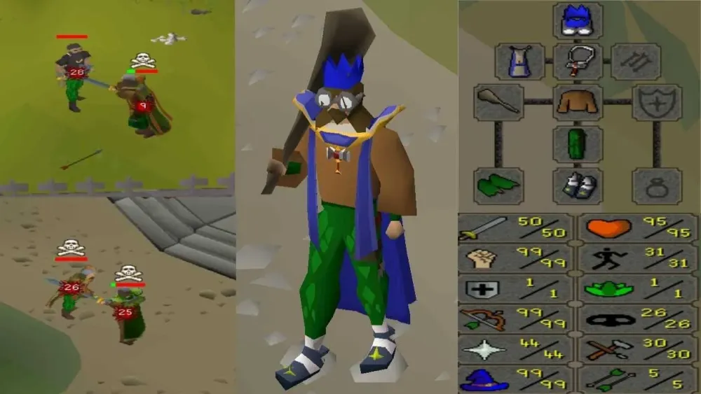 Best F2P PKer in OSRS PVP Worlds Maxed out Pure  YouTube