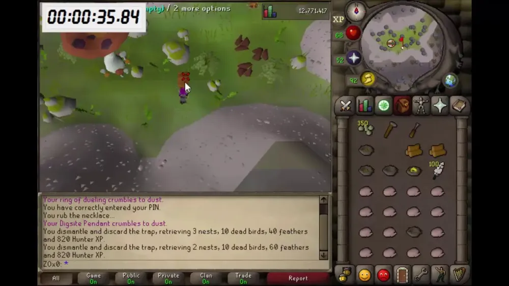 OSRS Bird House  Hunter Daily Run  YouTube