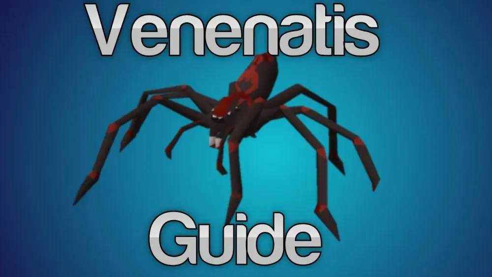 Venenatis Osrs Guide  Osrs Spiders Spider Osrs Wiki Giant Spider Osrs 
