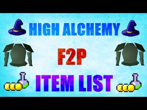 Profitable High Alchemy Items in OSRS: Maximize Your Gold