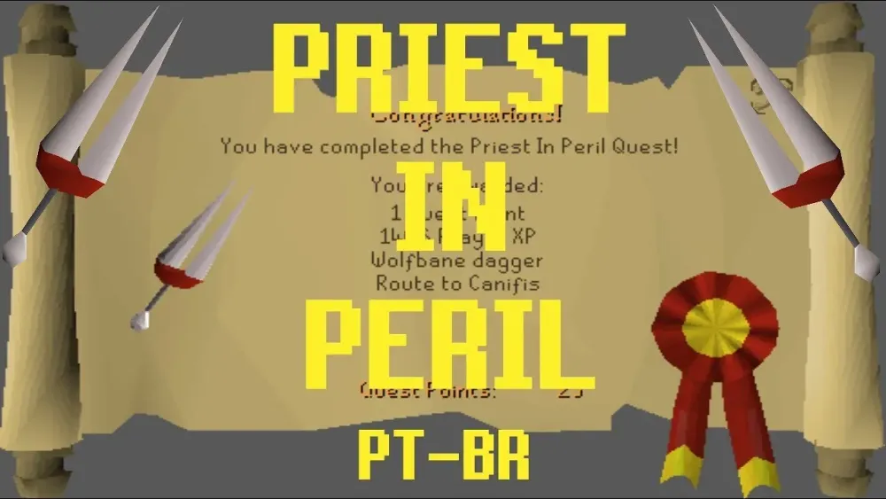 OSRS Priest In Peril Quest Guide 2020 PTBR  YouTube