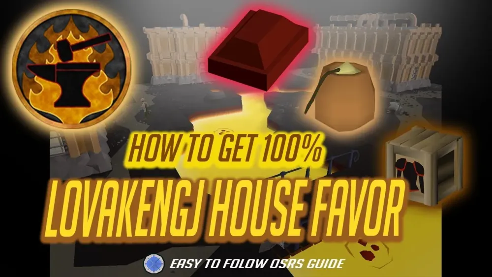 OSRS  Lovakengj favour guide  Fastest way for 100  YouTube