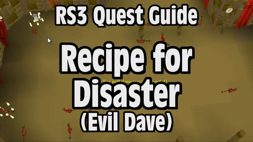 RS3 Recipe for Disaster Evil Dave Quest Guide  RuneScape  YouTube
