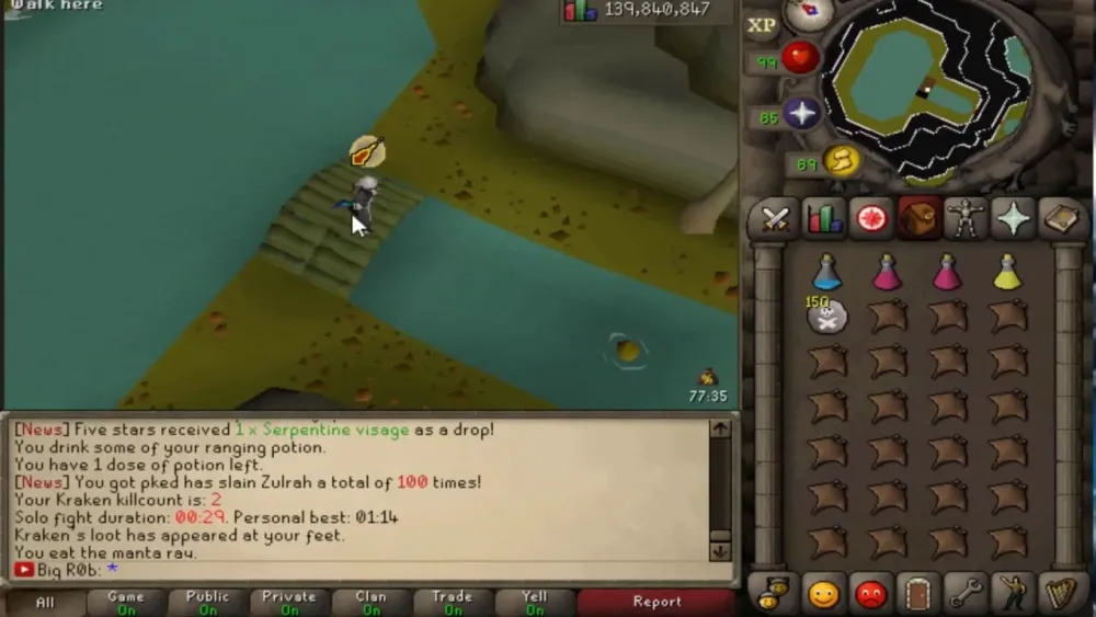 Cave Kraken Osrs  All Gadoes