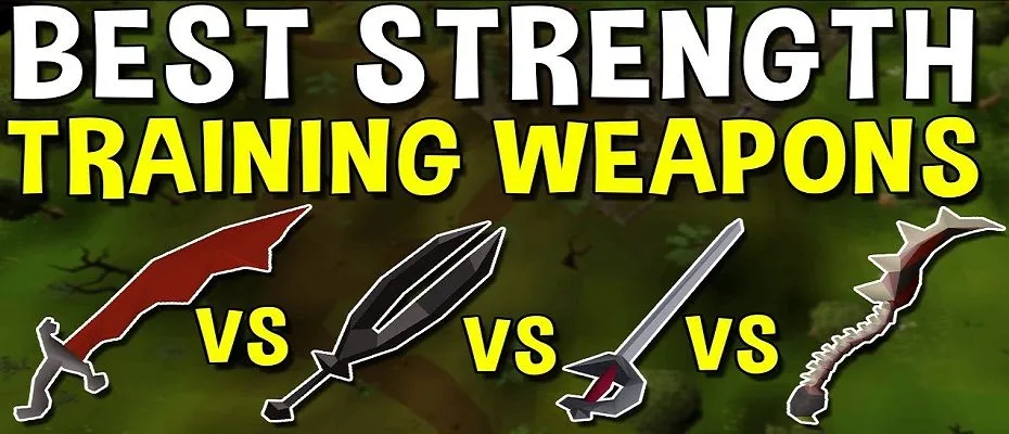 OSRS Best Strength Training Weapon  Best OSRS Guides