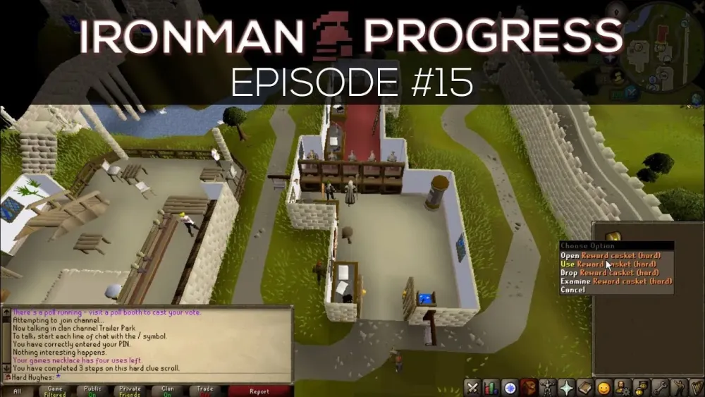 OSRS  HCIM  First HARD Clue Scroll Completed  YouTube