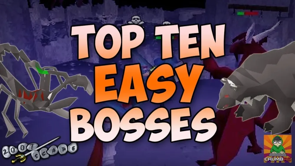 OSRS Top Ten EASY BOSSES  YouTube