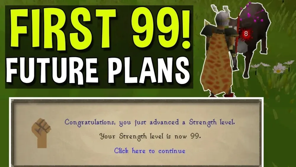 This is the First Time Iv Gotten a 99 Skill in OSRS Future Account 