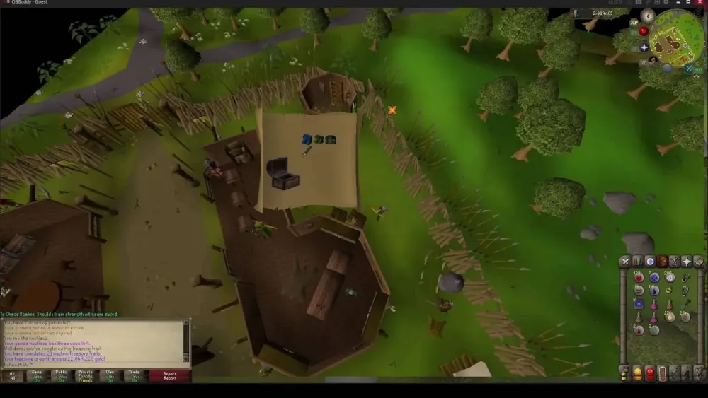 Medium Clue Scroll OSRS 1 IN 85849 DROP RANGER BOOTS AND WIZARD BOOTS 