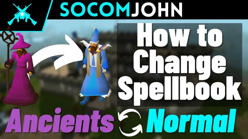 OSRS How to Change Spellbook AncientsNormal 2021 Runescape OSRS 