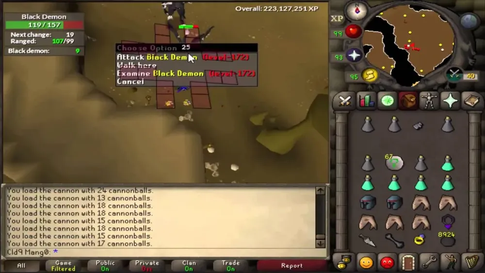 Mastering the Chasm of Fire: A Complete Guide to Black Demons and Cannon Strategies in OSRS