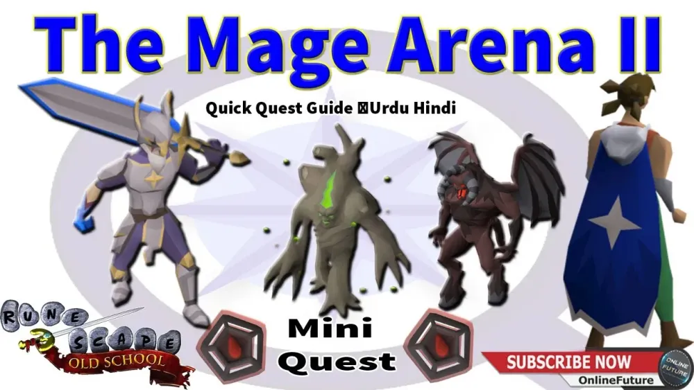 OSRSHow To Complete Mage Arena 2 MiniQuest  Get Imbued God Capes 