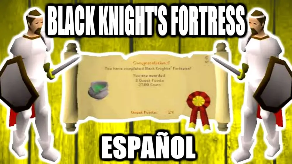 OSRS BLACK KNIGHTS FORTRESS QUEST GUIA Espaol 2021  YouTube