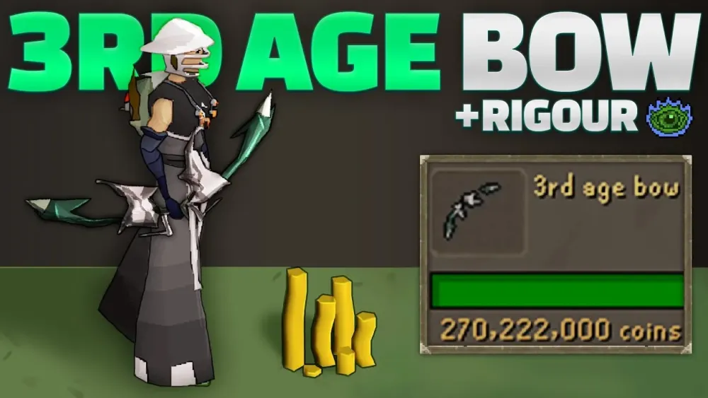NEW 3RD AGE BOW BUFF IS AMAZING w RIGOUR  99 Range  YouTube