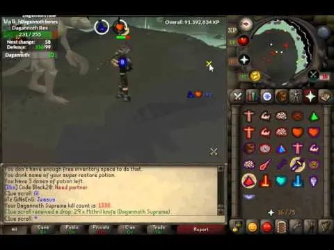 Osrs  berserker ring drop when people trying to crash  YouTube