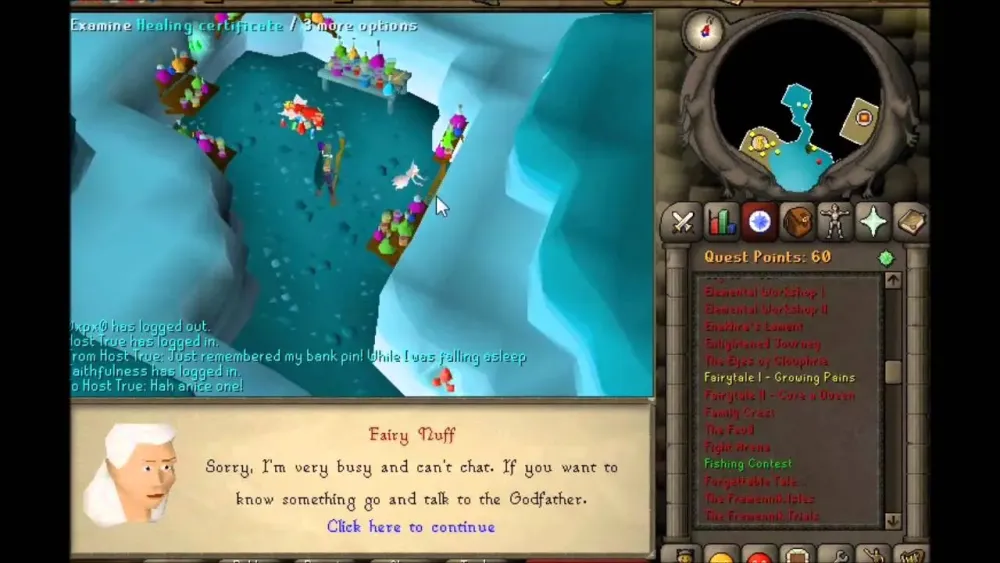 Runescape 2007 Fairy Tales Part 1 Growing Pains  COMMENTARY  Old 