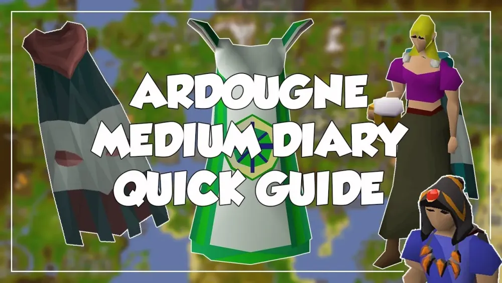 Ardougne Medium Diary Quick Guide  Old School RunescapeOSRS  YouTube