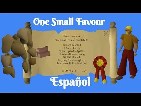 A Small Favor in OSRS: Your Comprehensive Guide
